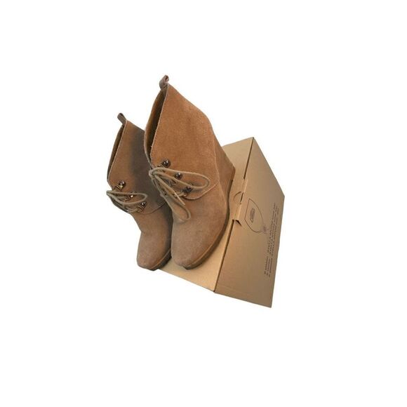 Steve Madden wedge faux suede botties - Picture 1 of 13